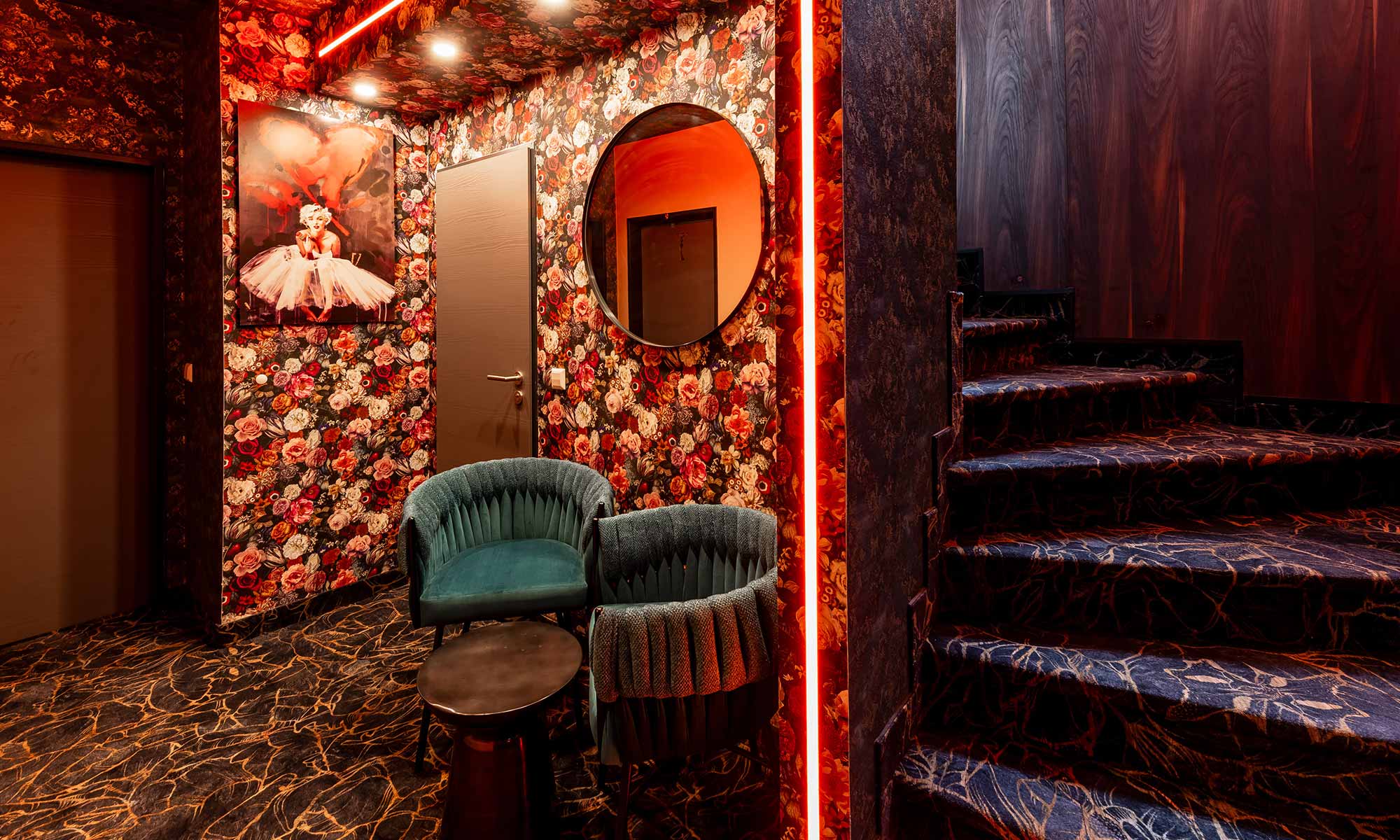 Bel'vu Hotel Bar Untergeschoss